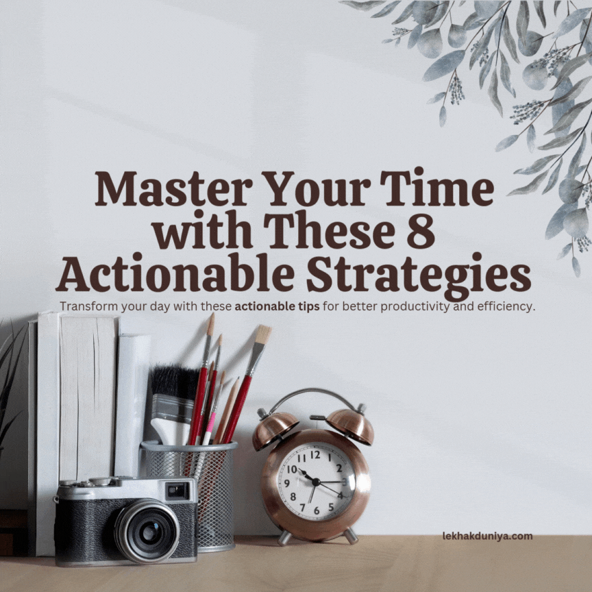 8 Actionable Strategies for Better Time Management
