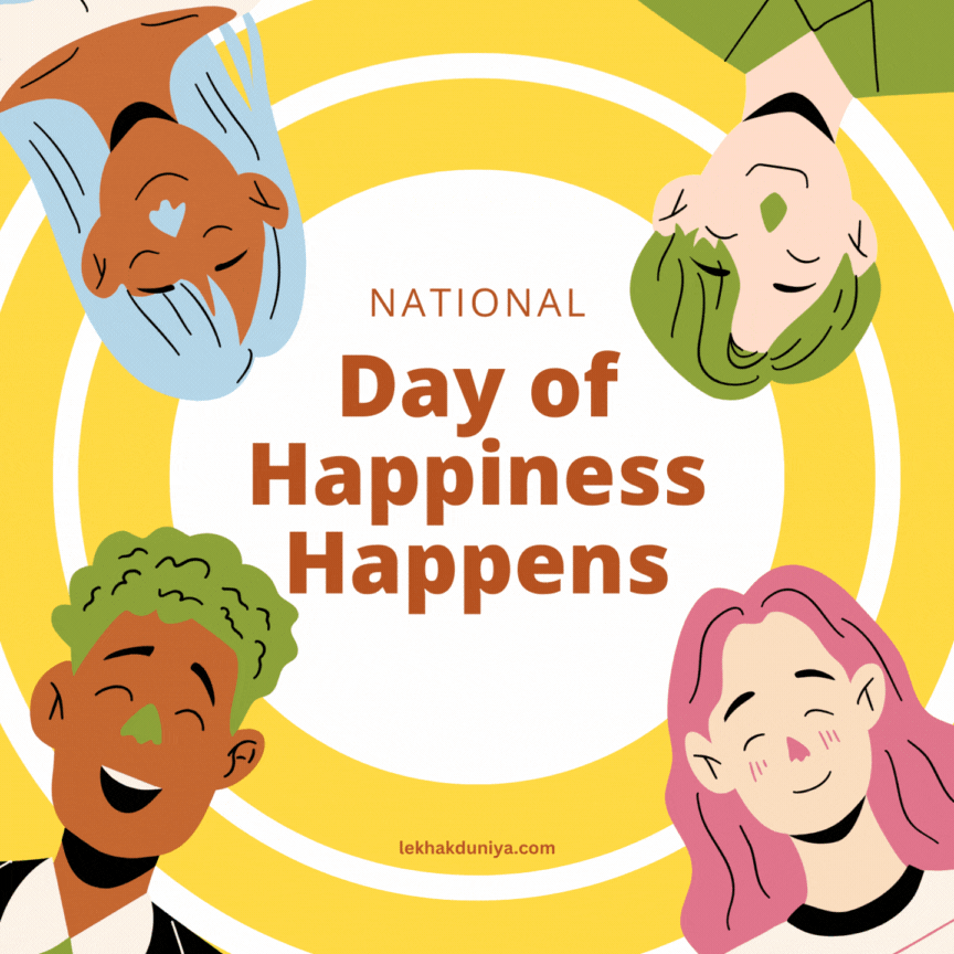 National Day of Happiness Happens