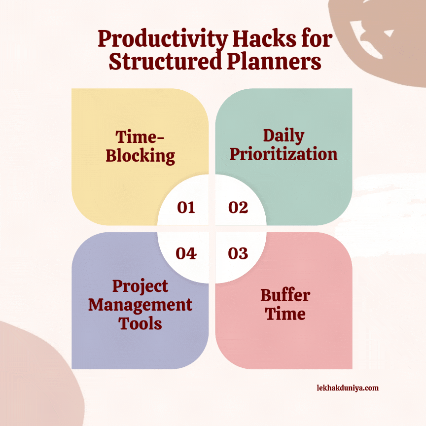 productivity hacks for different work styles